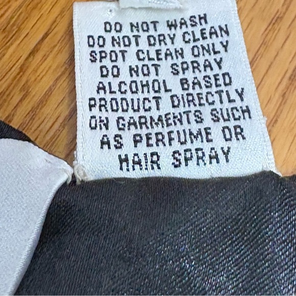 SCALA Embroidered Silk Formal Evening Jacket Silver Floral Beading - Picture 12 of 16